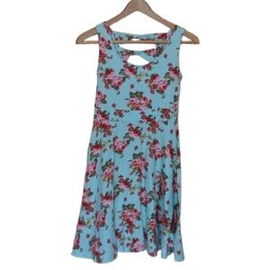 Delia's Aquamarine Floral Dress
